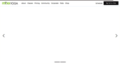 Desktop Screenshot of mixxyoga.com